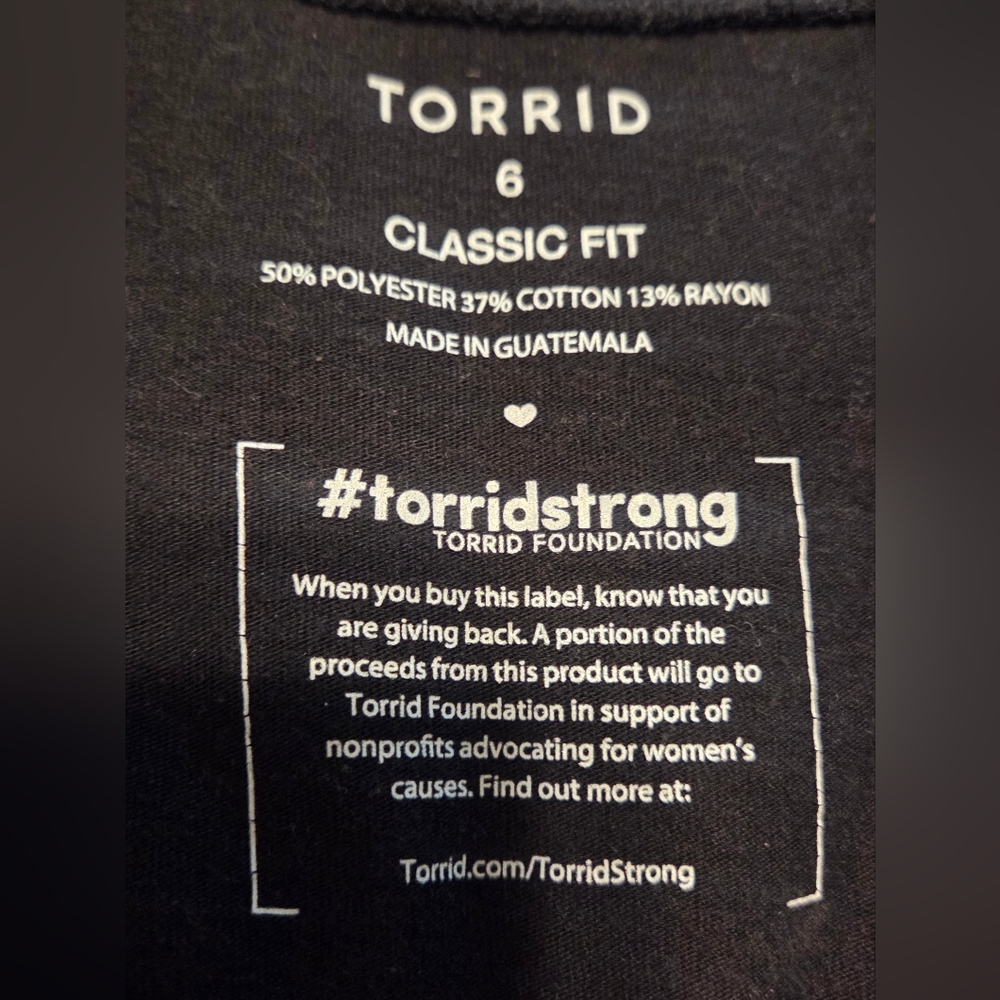 Torrid 6x Pride Love Vintage Tee - Picture 3 of 6
